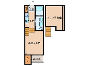 ARK福岡歯科大前の物件間取画像